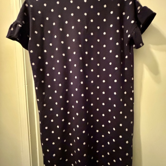 Old Navy Short Sleeve Daisy Dress Navy Blue size S EUC - Picture 3 of 4